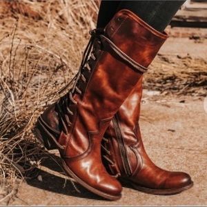 Freebird by Steven Diamond Cognac size 8 boots
